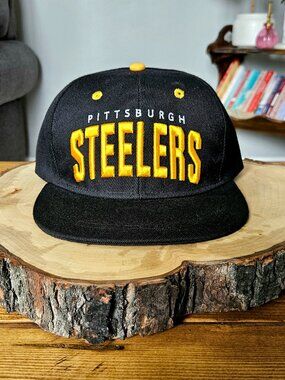 Vintage Pittsburgh Steelers X Budweiser NFL Snapback Hat